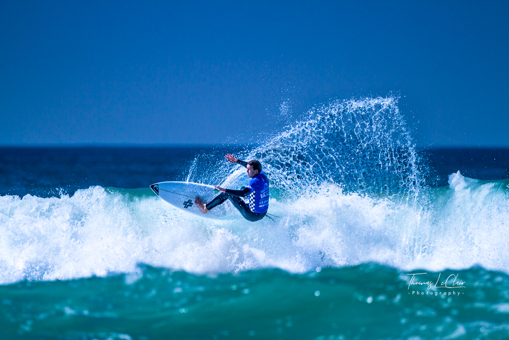 Vans Pro-AM surfing study photograph, action frame